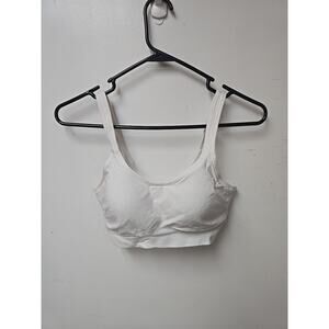 Truekind Daily Comfort Wireless Shaper Bra White Size Medium Seamless